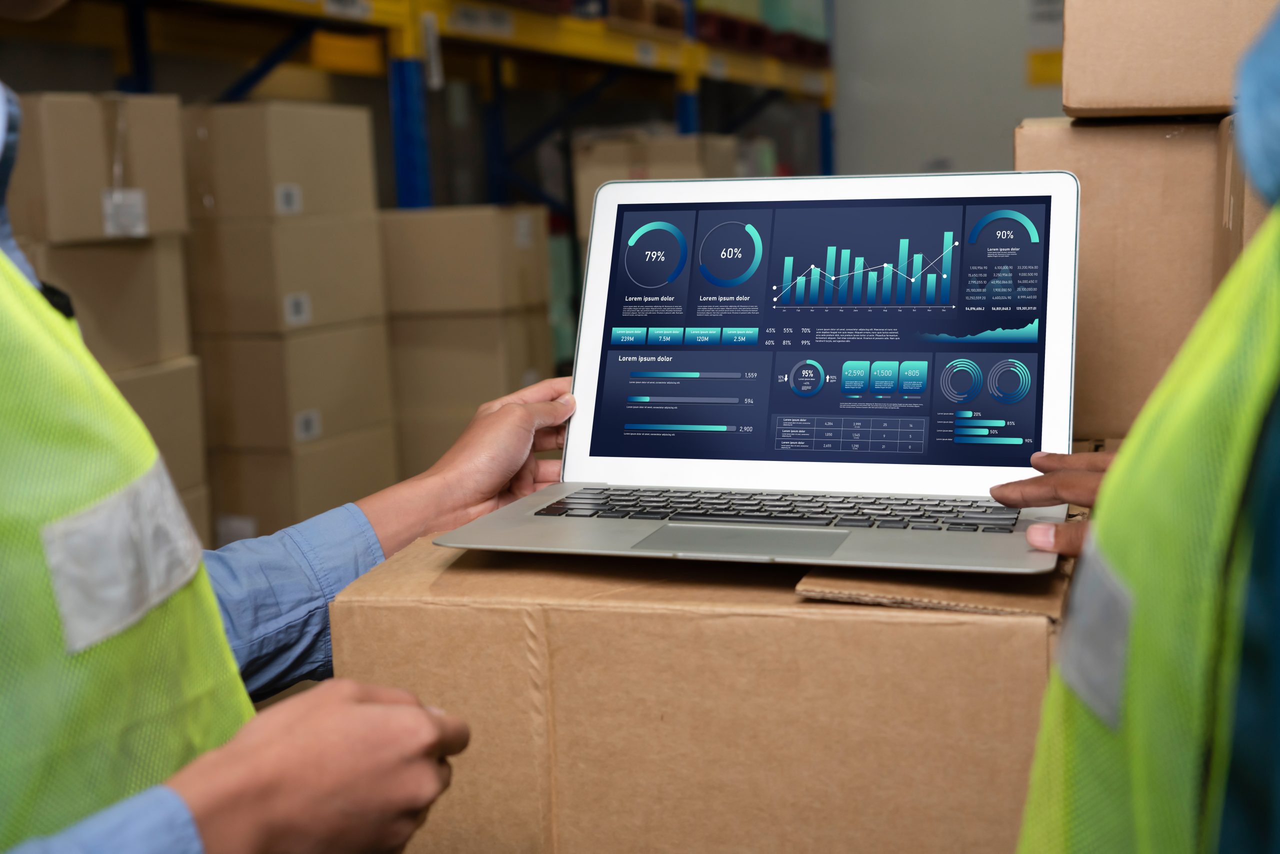 data analysis in warehousing logistics